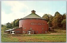 Irasburg Vermont 1960s Postcard Round Barn picture