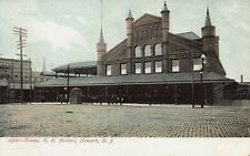 Pennsylvania Railroad Station, Newark, New Jersey, very early postcard, Unused  picture