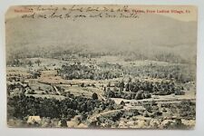 Ludlow VT-Vermont Mt. Okemo from Ludlow Village Hand Colored 1907 Postcard M3 picture