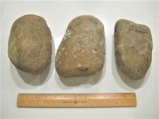 3 Large FLINT CHERT Stones for Arrow Spearhead Knapping 11-14 Lbs.  picture