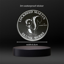 Lockheed-Martin Skunk Works Military Logo 3M waterproof Sticker picture