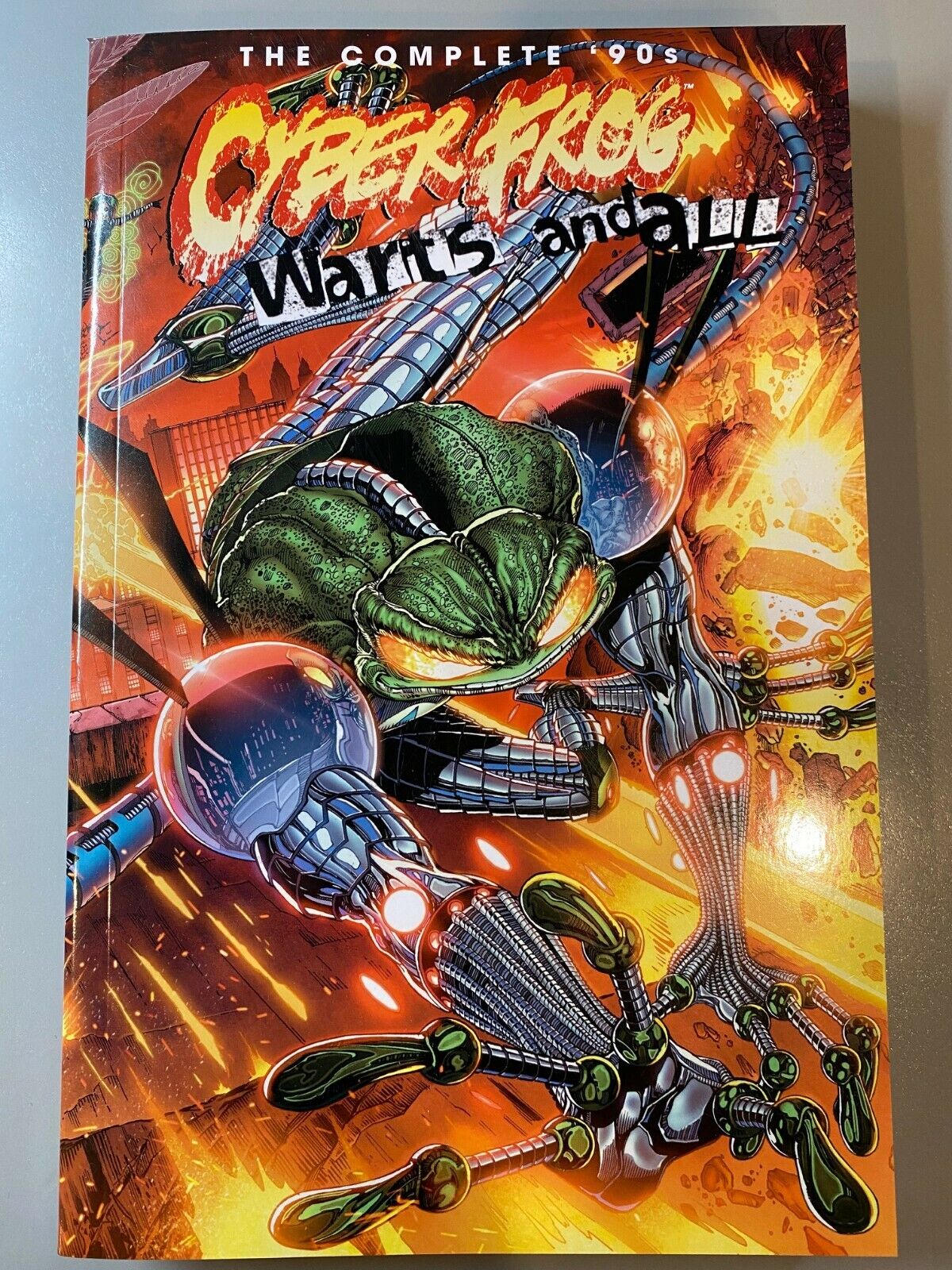 The Complete '90s CYBERFROG: WARTS AND ALL TPB Softcover collection