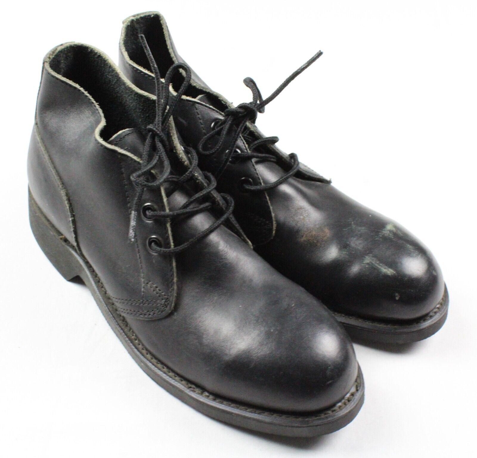 Vintage 1988 Military Addison Biltrite 3 Eyelet Steel Toe Chukka Boots 5 Reg