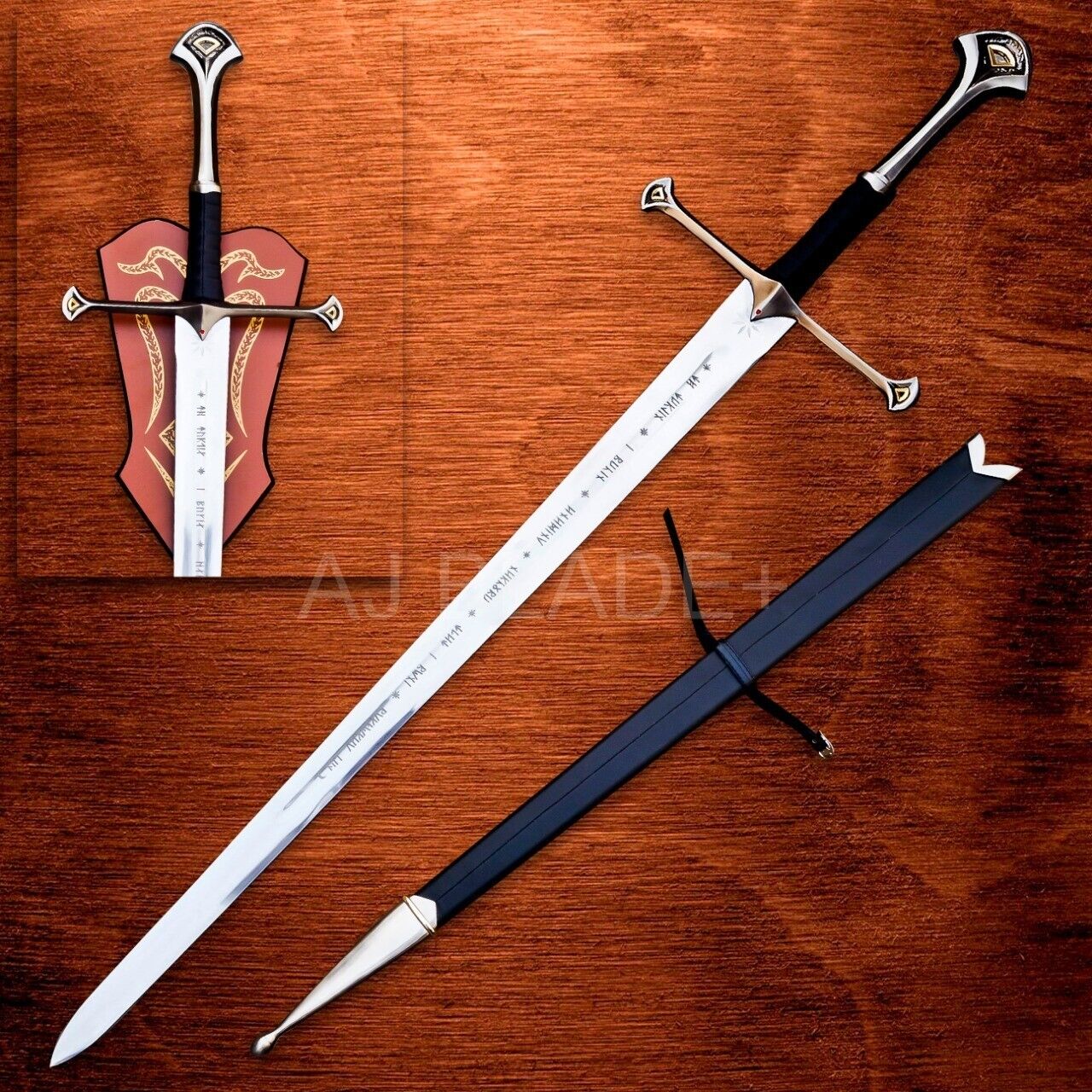 Anduril Sword of Narsil the King Aragorn Fully Handmade Replica