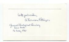 Norman Pittenger Signed Card Autographed Signature Theologist Author picture