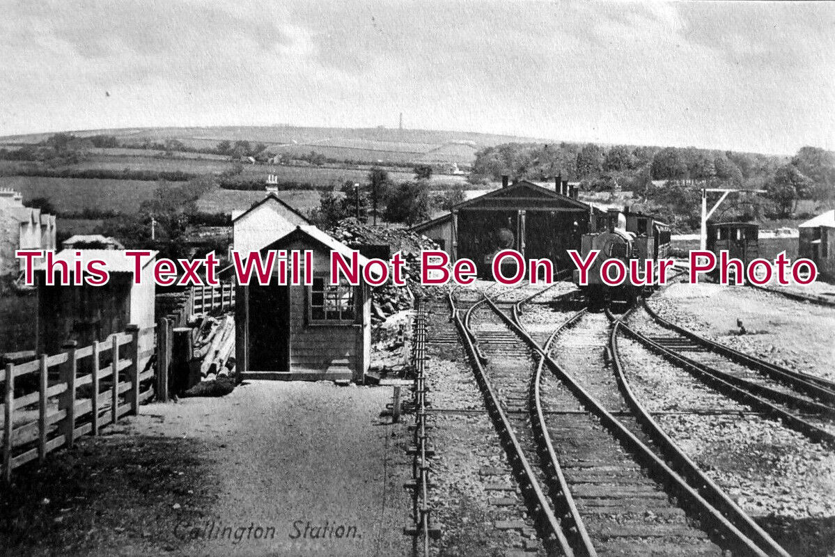 CO 698 - Callington Railway Station, Cornwall c1910