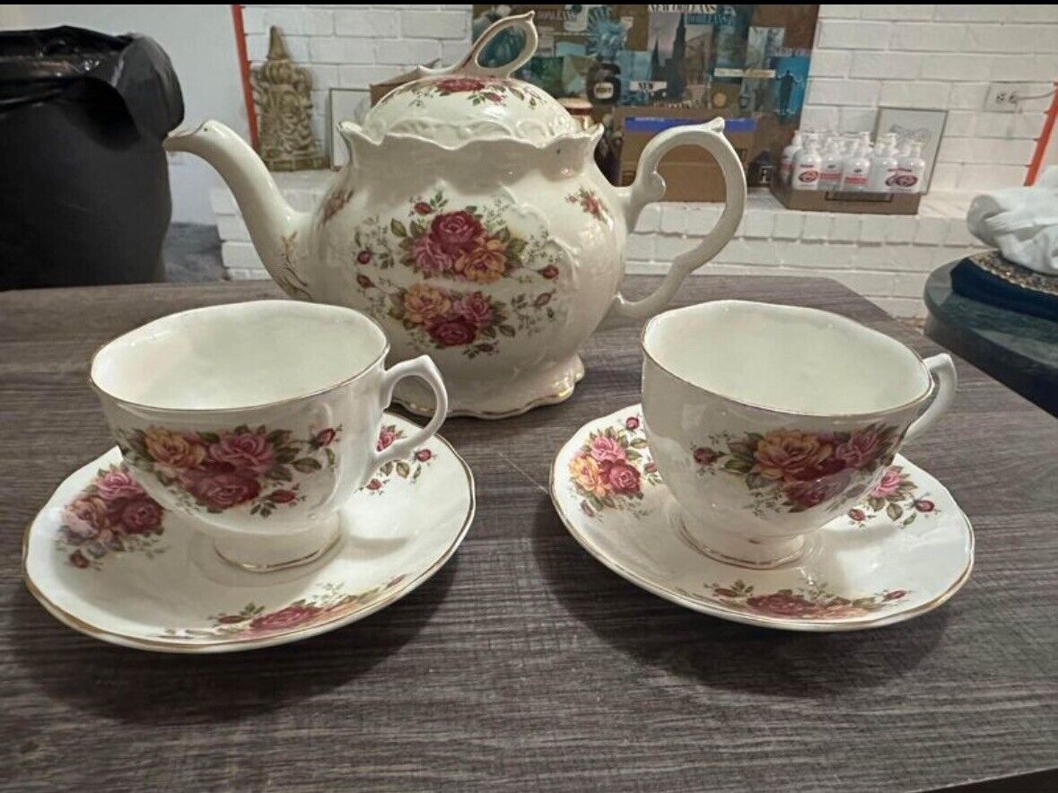 Vintage Crown Dorset Tea Set