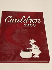 Vintage 1953 Downers Grove High School, Illinois Cauldron Yearbook Mid-century picture