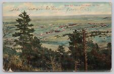 Fort Meade South Dakota, Birds Eye Scenic View, Vintage Postcard picture