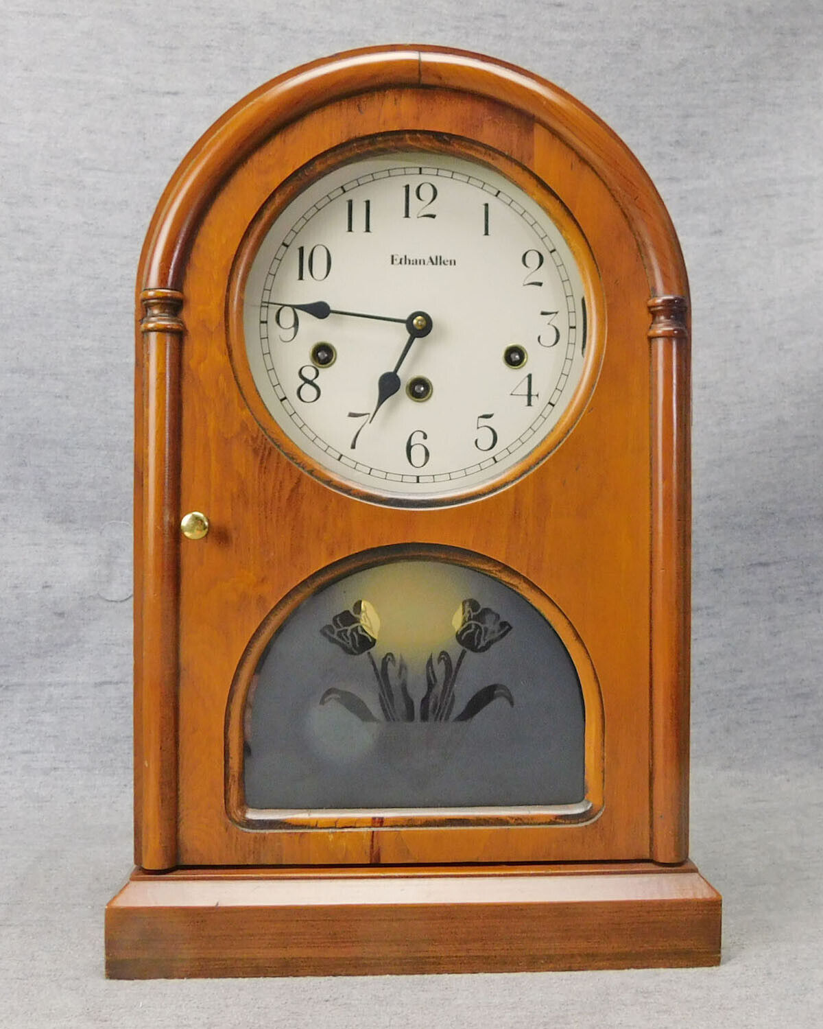Ethan Allen Franz Hermes #83 Mantle Clock 531-020 Clean Tested Working Used