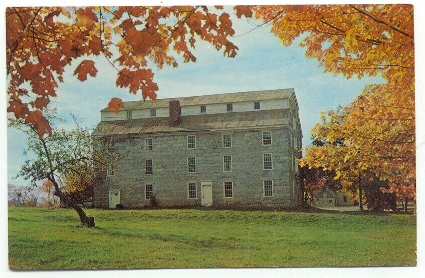 Brownington VT The Old Stone House Postcard Vermont