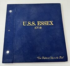 Vintage USS Essex CV-9 1950 1951 Korea Korean Deployment Cruise Book picture