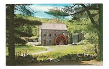 Sudbury Massachusetts MA Postcard Grist Mill Hydro Power Vintage picture