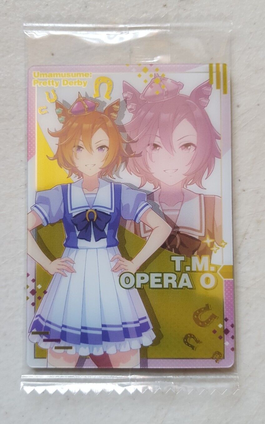 Bandai Wafer Card - Uma Musume: Pretty Derby - T.M. Opera O