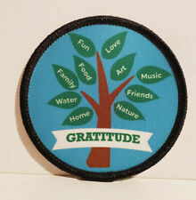 CABOT CHEESE EDUCATIONAL CLOTH PATCH SCOUT STYLE ADVERTISING NUTRITION GRATITUDE picture