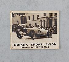 FAIRFIELD Isle of Man Trophy 63 Indiana Airplane Sport Card  picture