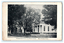 Congregational Church And Wolcott Chapel South Windsor CT Early View picture