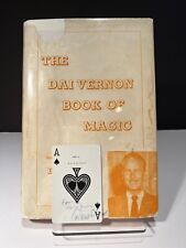 Dai Vernon Book of Magic, Lewis Ganson, Harry Stanley, London. Signed Ace/Spades picture