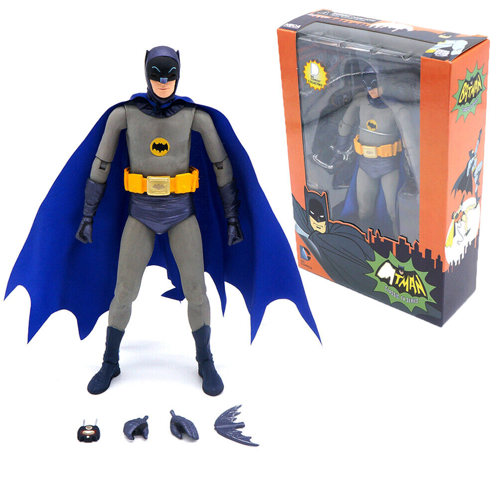 NECA Toy Batman 1966 Adam West 7in Action Figure Collect Model Doll Gift NIB