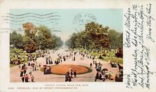 Central Ave., Belle Isle, Michigan,1903 Postcard, Detroit Photographic Co. picture