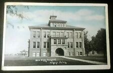 Athens Michigan New High School Building 1922 Postcard PC picture
