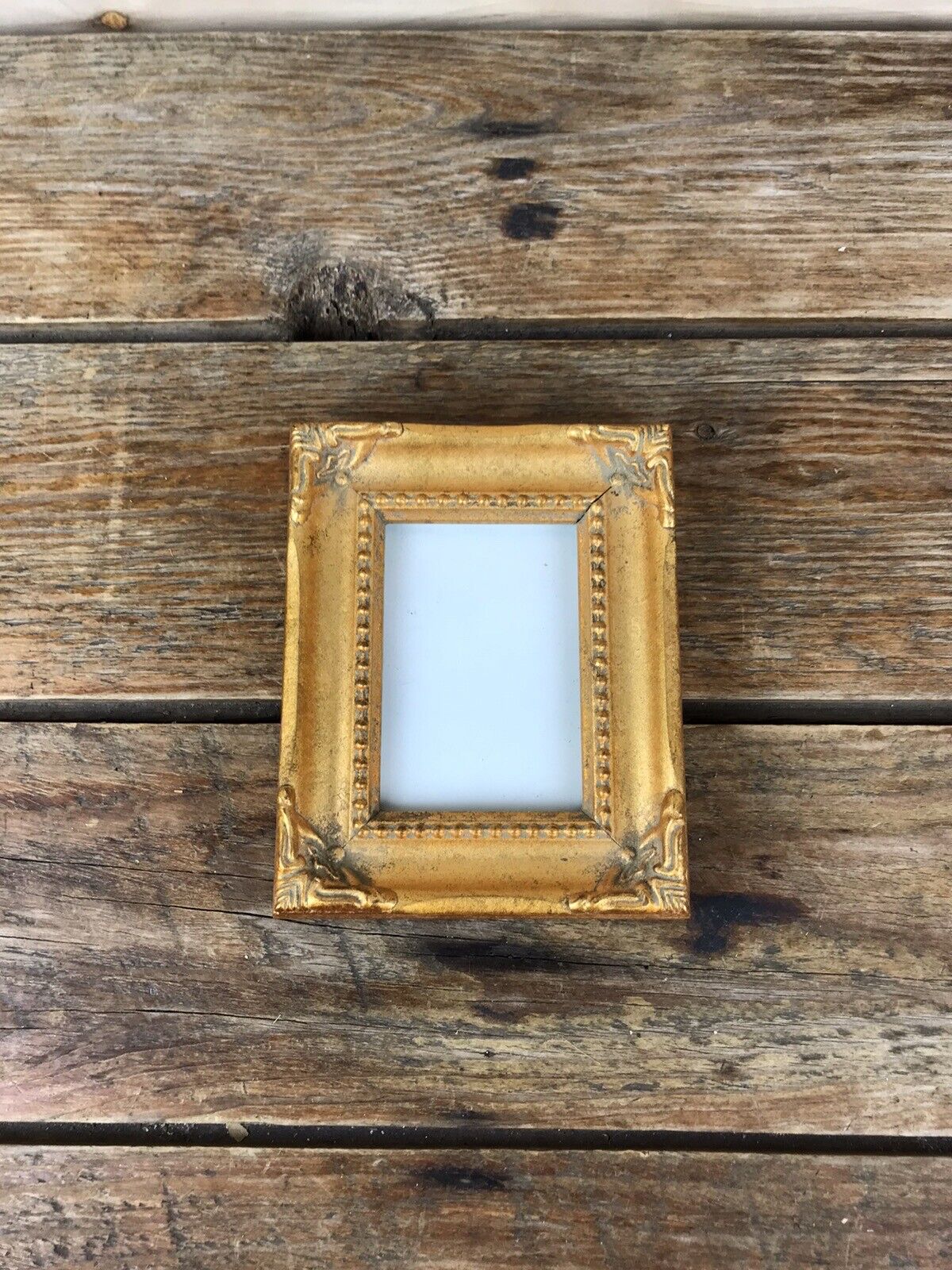 The Weston Gallery Mini Photo Frame Gold Gilt 5x4