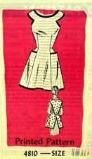 Vintage 1960s Anne Adams Pattern 4810 Full Coverage Apron Smock SM picture