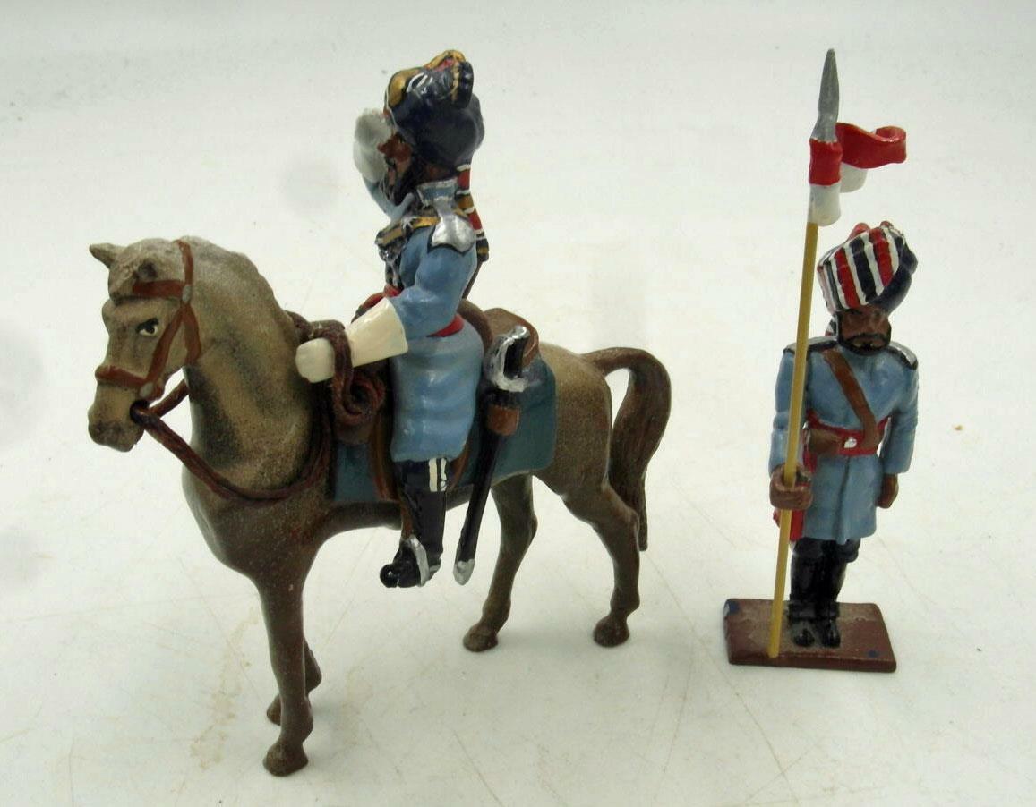 SOMERSET LTD BRITISH INDIAN ARMY KING'S OWN LIGHT CAVALRY OFFICER & FOOT LANCER