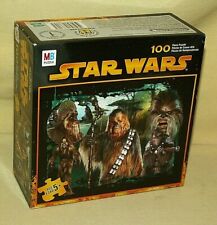 CHEWBACCA PUZZLE STAR WARS MILTON BRADLEY 100 PC NEW SEALED 2005 49516-02 10X13. picture