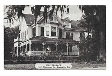 A View of Oak Terrace 1707 Gloucester St, Brunswick GA Georgia House Postcard picture