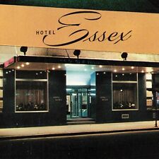 Hotel Essex Boston Massachusetts MA UNP Chrome South Station Lounge Bar Postcard picture