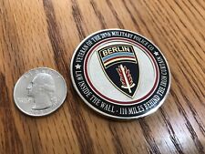 U.S Army Berlin Brigade - Checkpoint Charlie Veterans Coin picture