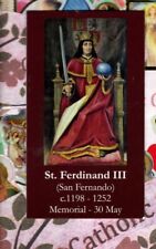 Saint Ferdinand III + Prayer (2