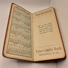 1907 Tyler County Bank Daily Calendar, Sisterville, West Virginia picture