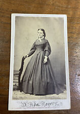 1800’s  Lady in a Hoop Skirt, D. Ada Rogers Of Oldtown Maine M.L. Averill picture