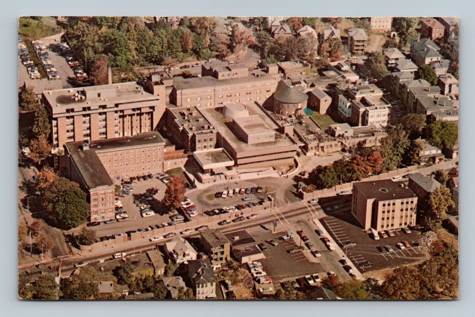 The Memorial Hospital Worcester Massachusetts Postcard
