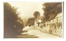 VINTAGE 1955 POSTCARD SHAFTESBURY TOUT HILL DORSET ENGLAND RPPC Real Photo picture