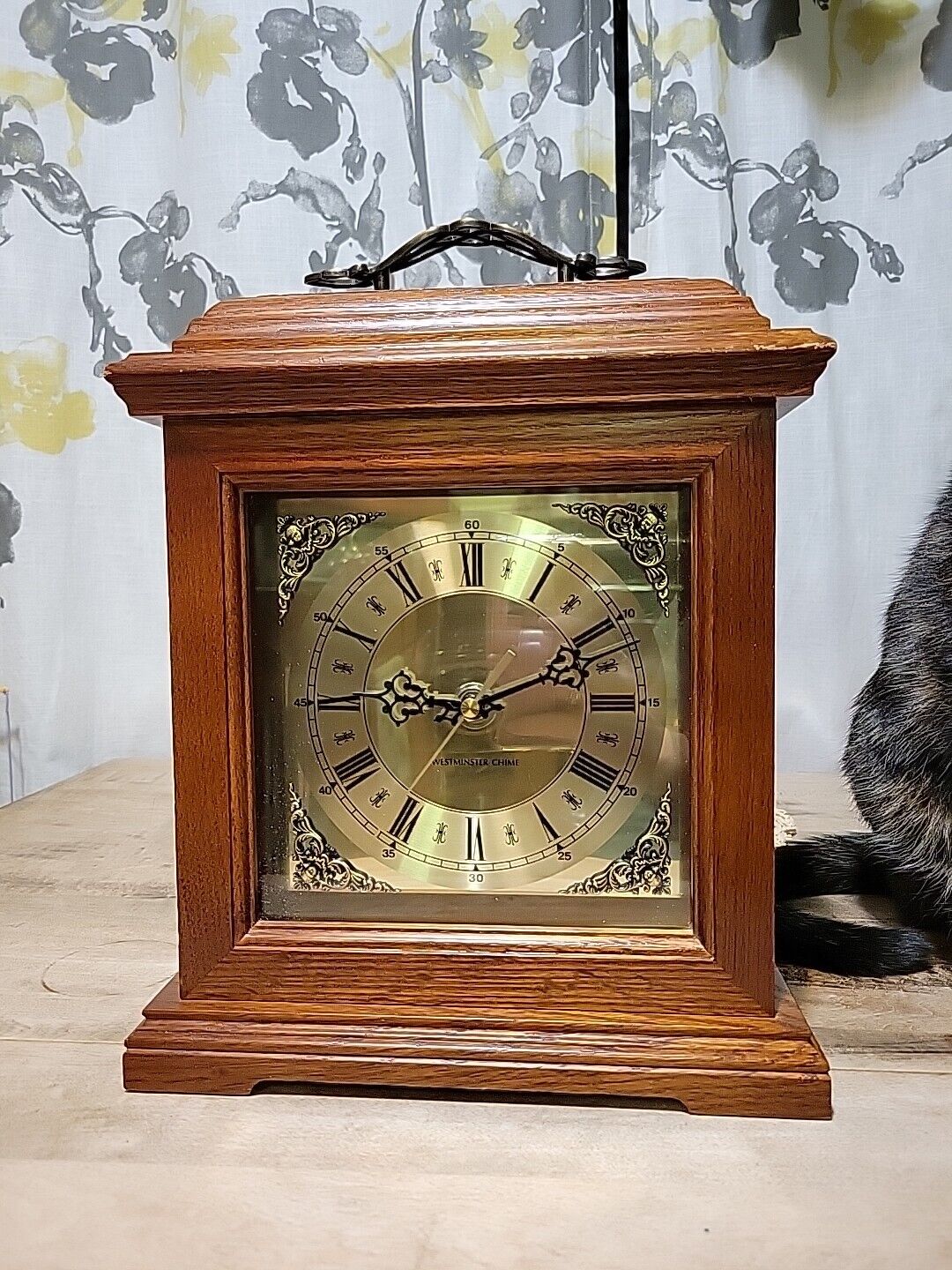 *Working* Westminster Chime Mantel Clock