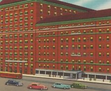 c1940s Hotel Fort Pitt Pittsburgh Pennsylvania autos Richford postcard B479 picture