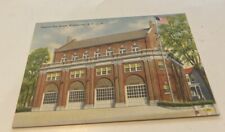 Postcard Central Fire House, Middletown, NY Vintage  picture