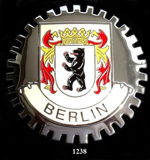 CAR  GRILLE  BADGES - GERMANY(BERLIN)
