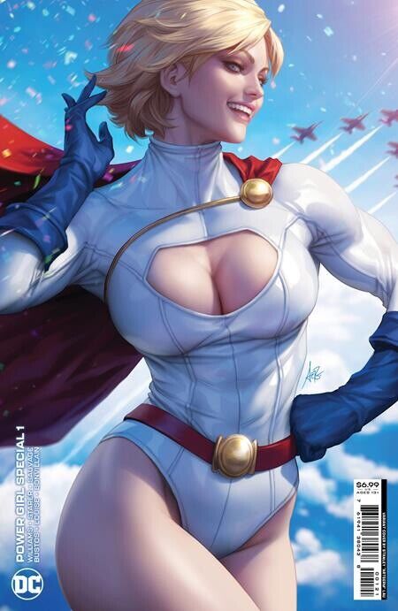 💥 POWER GIRL SPECIAL #1 STANLEY ARTGERM LAU Card Stock Variant