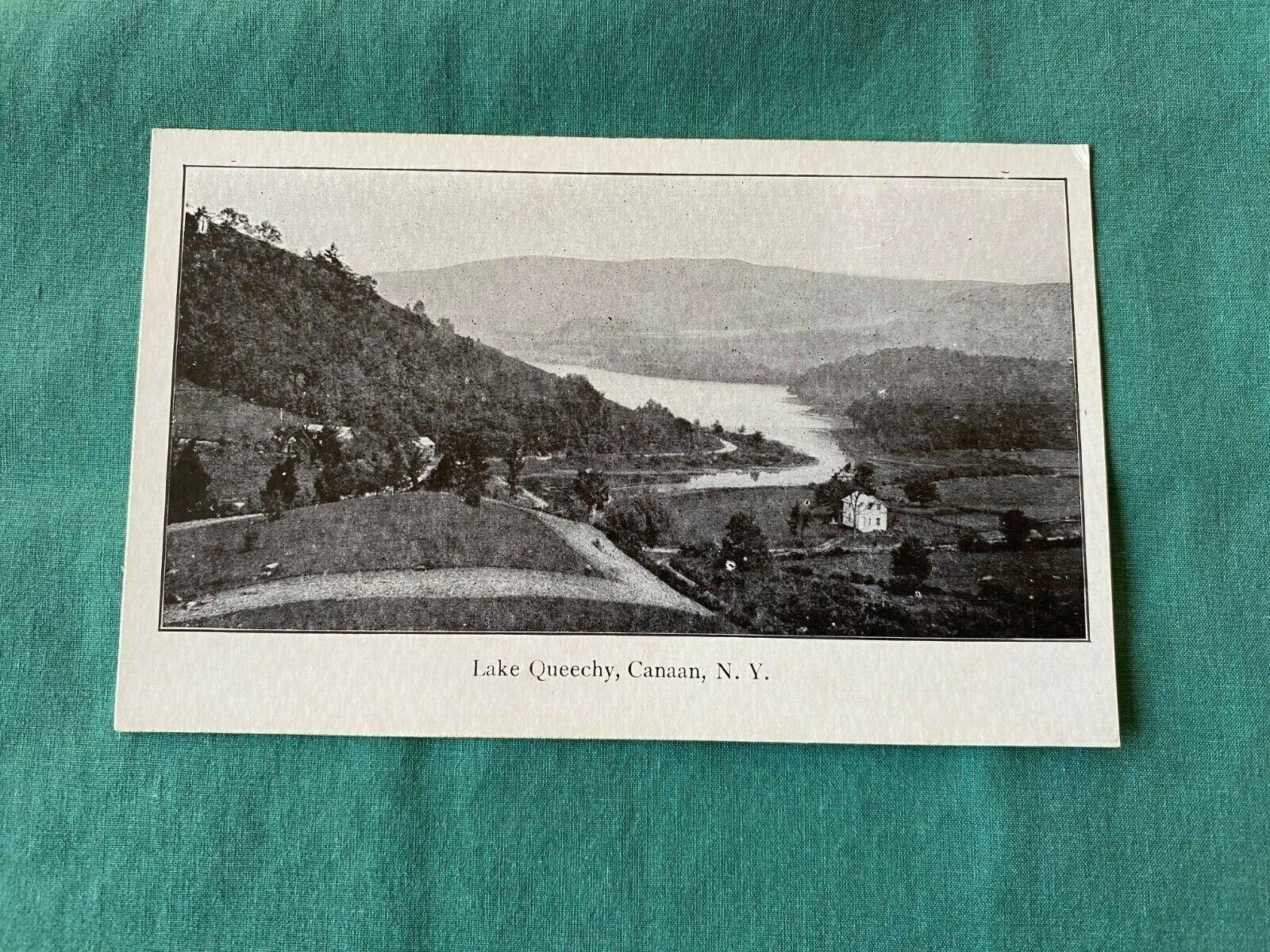 Vintage Postcard Of Lake Queechy Canaan, NY, Unused