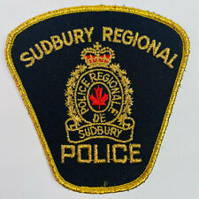 Sudbury Regional Canada Patch A3C picture