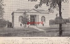 1907? COLCHESTER CT The Cragin Memorial Library picture