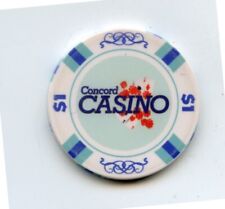 1.00 Chip from the Concord Casino Concord New Hampshire picture