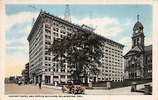 Dupont Hotel and Office Bldg., Wilmington, Delaware, Postcard, Used in 1917 picture