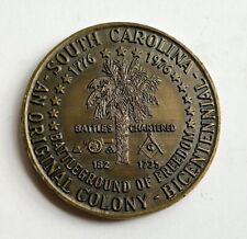 South Carolina Masonic Token Coin Bicentennial 1976 Grand Lodge Of Free Masons picture