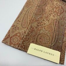 Ralph Lauren Cavendish Paisley S Parchment Fabric Sample/Remnant 27x25 Crafts picture