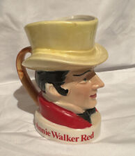 VTG Johnnie Walker Red Advertising Toby Style Mug Jug Somerset Importers NY, NY picture